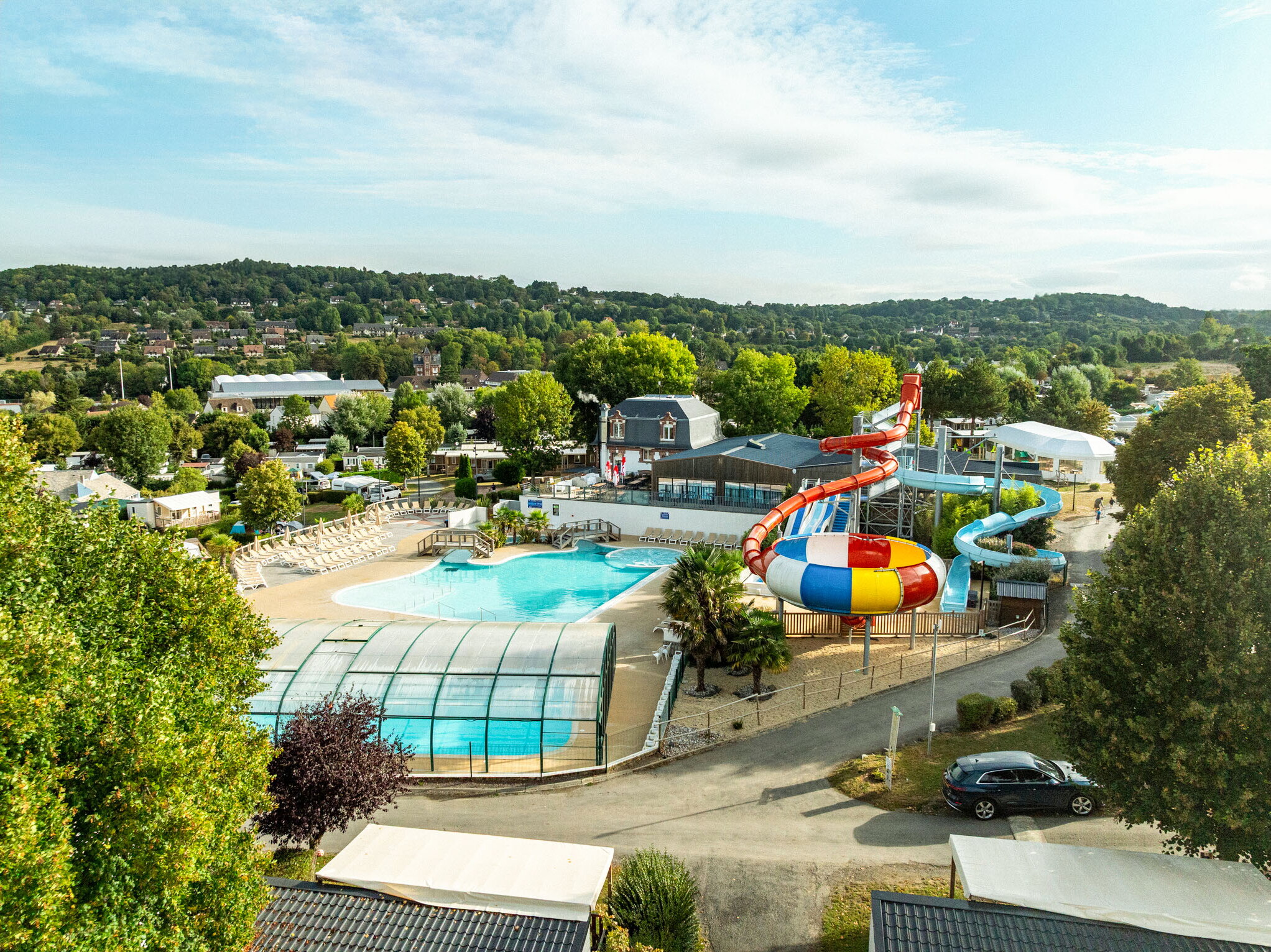 La Valle - 5 Sterne-Campingplatz in Houlgate (Normandie) | Marvilla Parks